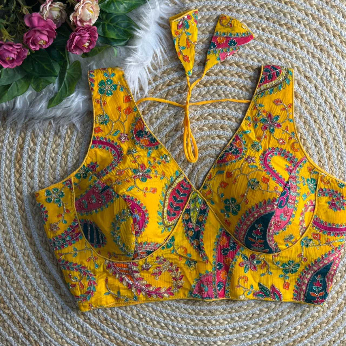 Soft Silk Designer Blouse