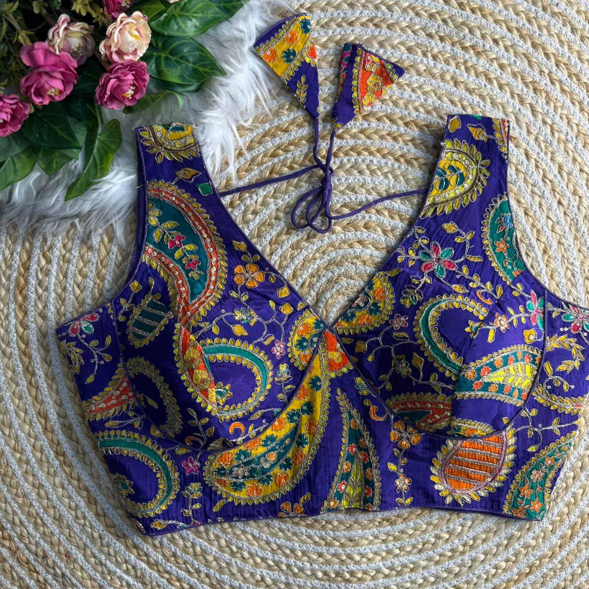 Soft Silk Designer Blouse
