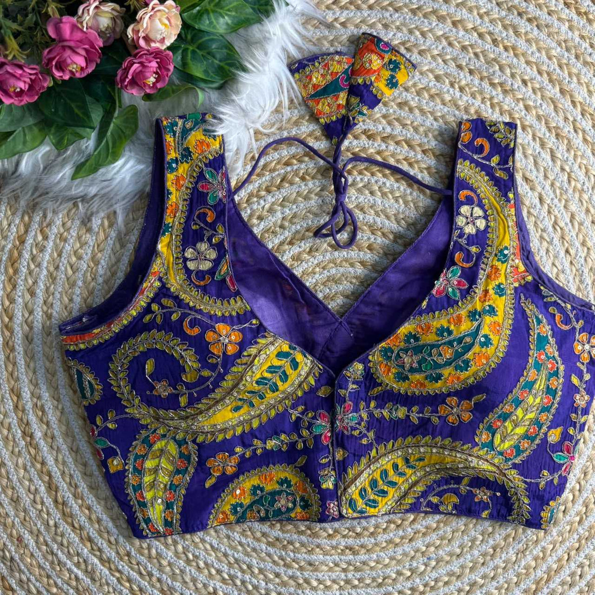 Soft Silk Designer Blouse