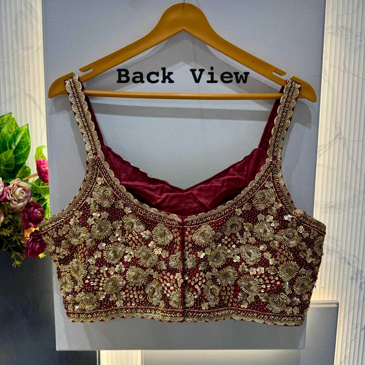 Faux Georgette Sleeveless Blouse