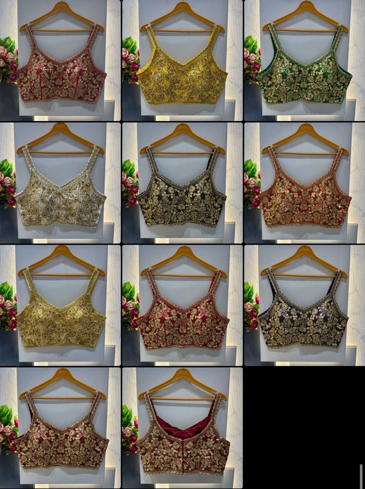 Faux Georgette Sleeveless Blouse