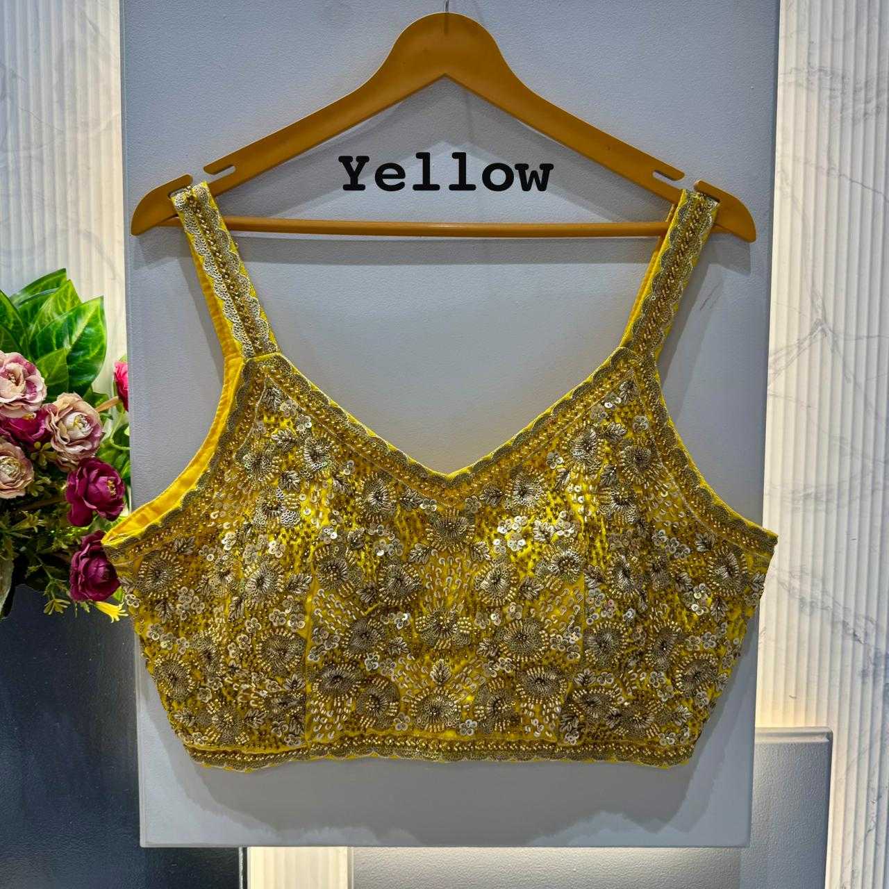 Faux Georgette Sleeveless Blouse