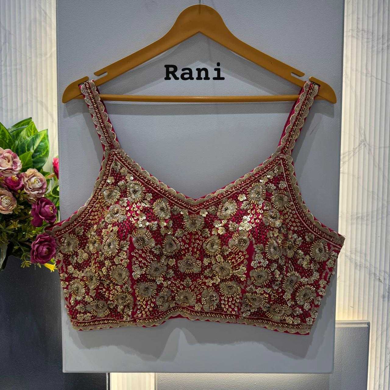 Faux Georgette Sleeveless Blouse