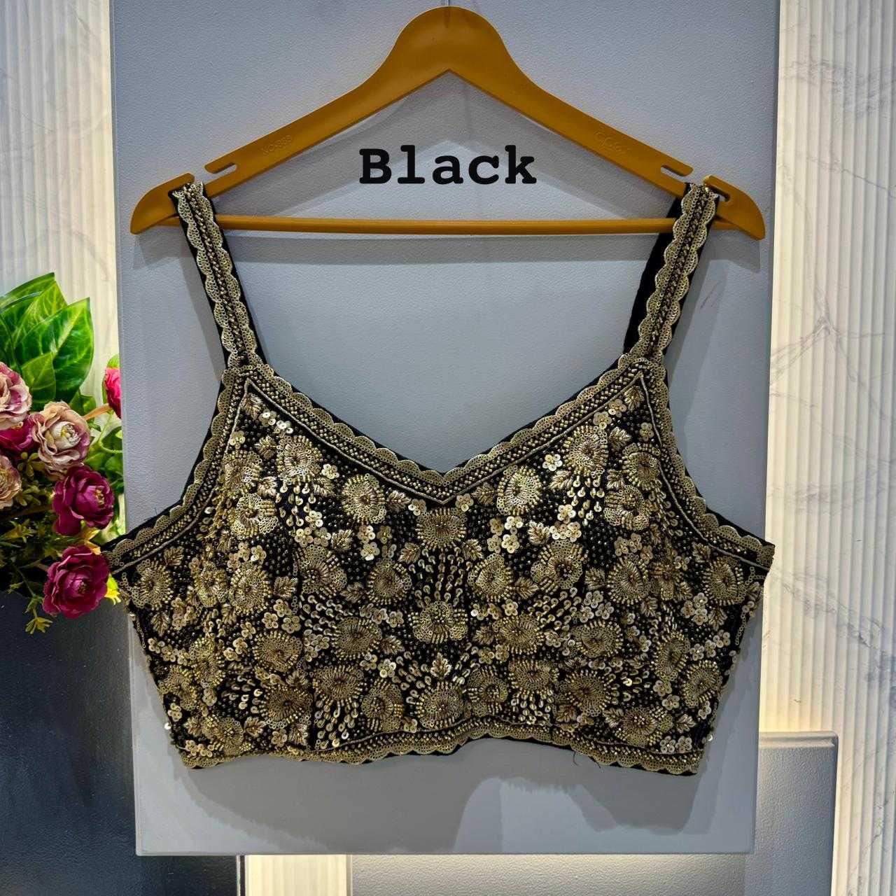 Faux Georgette Sleeveless Blouse