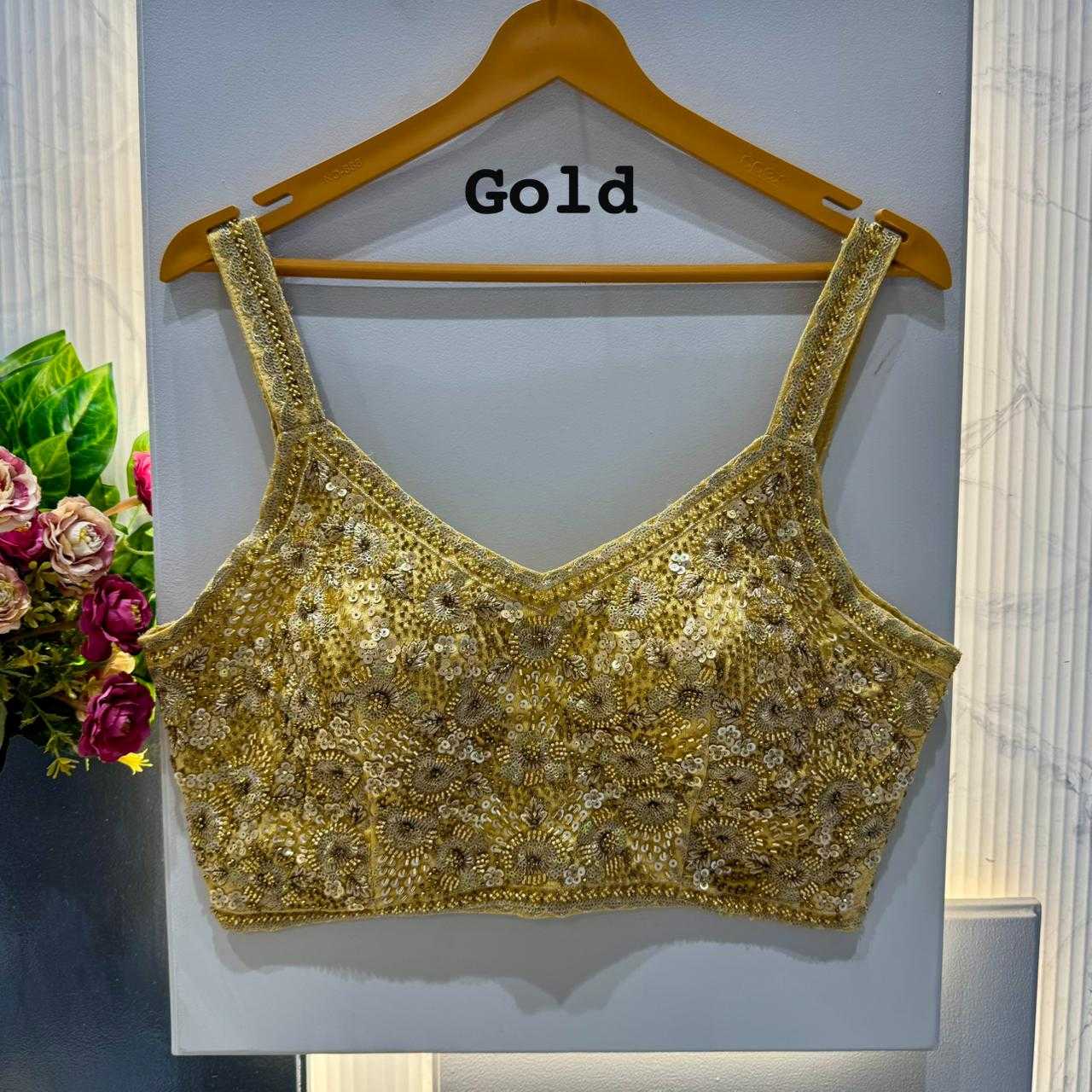 Faux Georgette Sleeveless Blouse