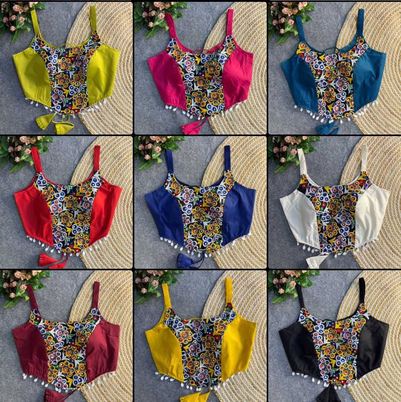 Soft Cotton Printed Blouse