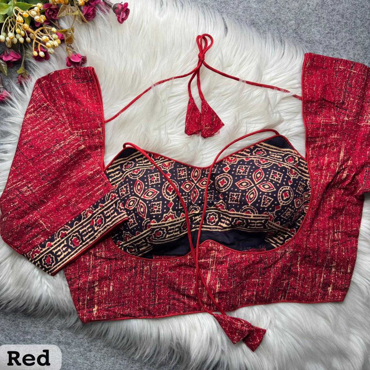 Cotton Printed Blouse