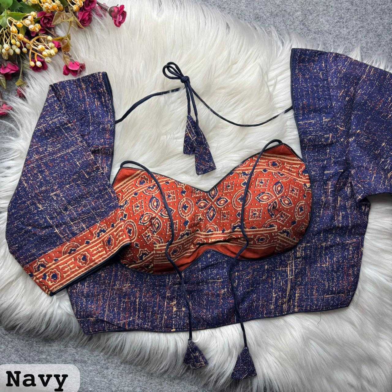 Cotton Printed Blouse