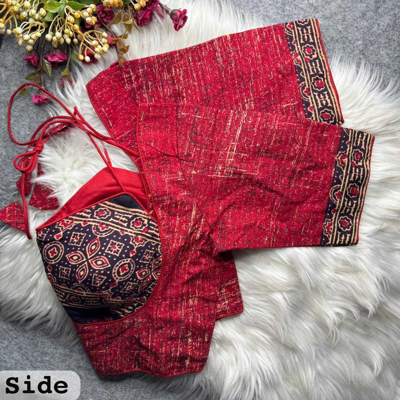 Cotton Printed Blouse