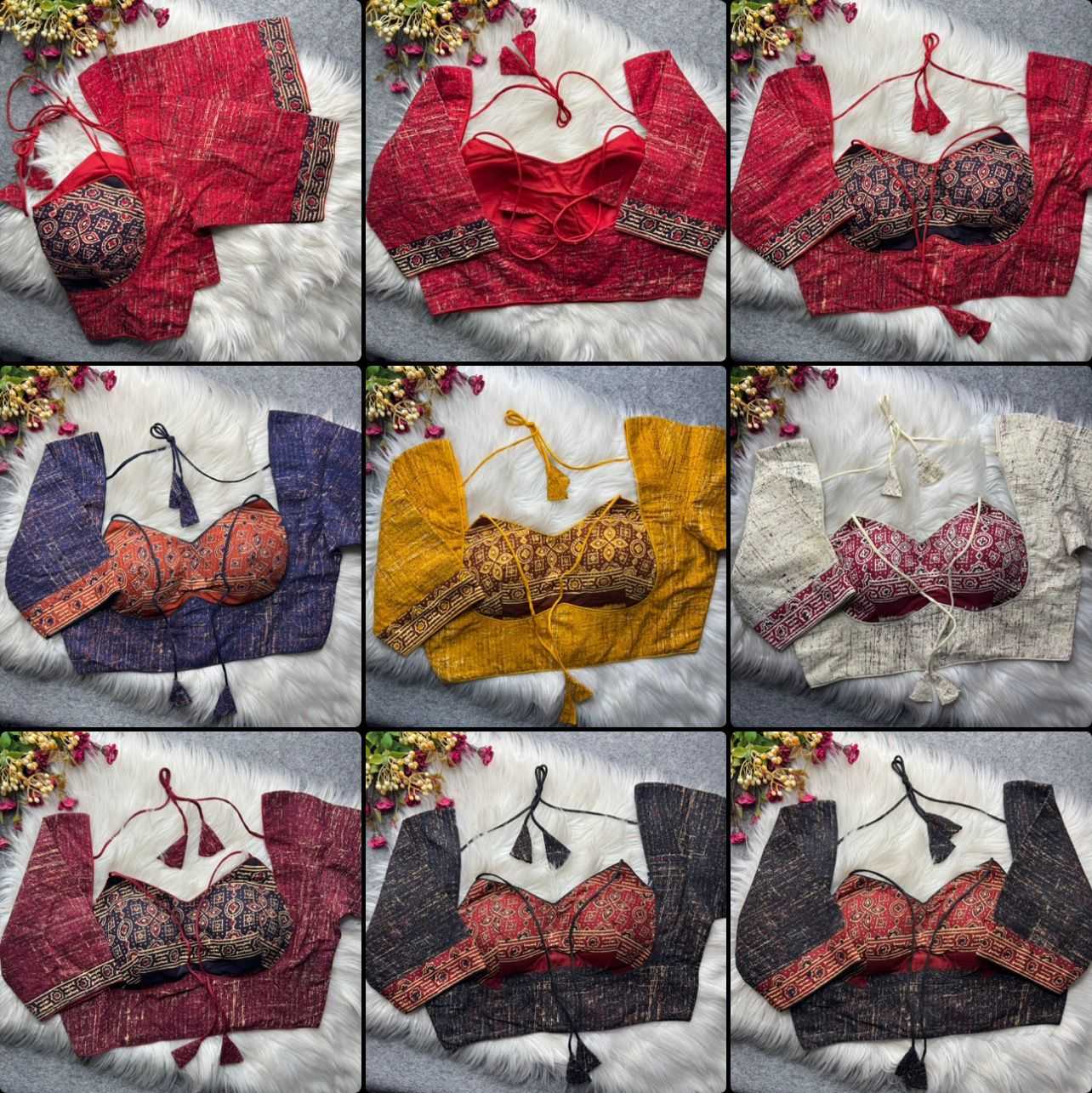 Cotton Printed Blouse
