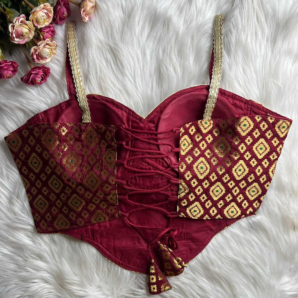 Aaradhya Banarasi Soft Silk Designer Blouse