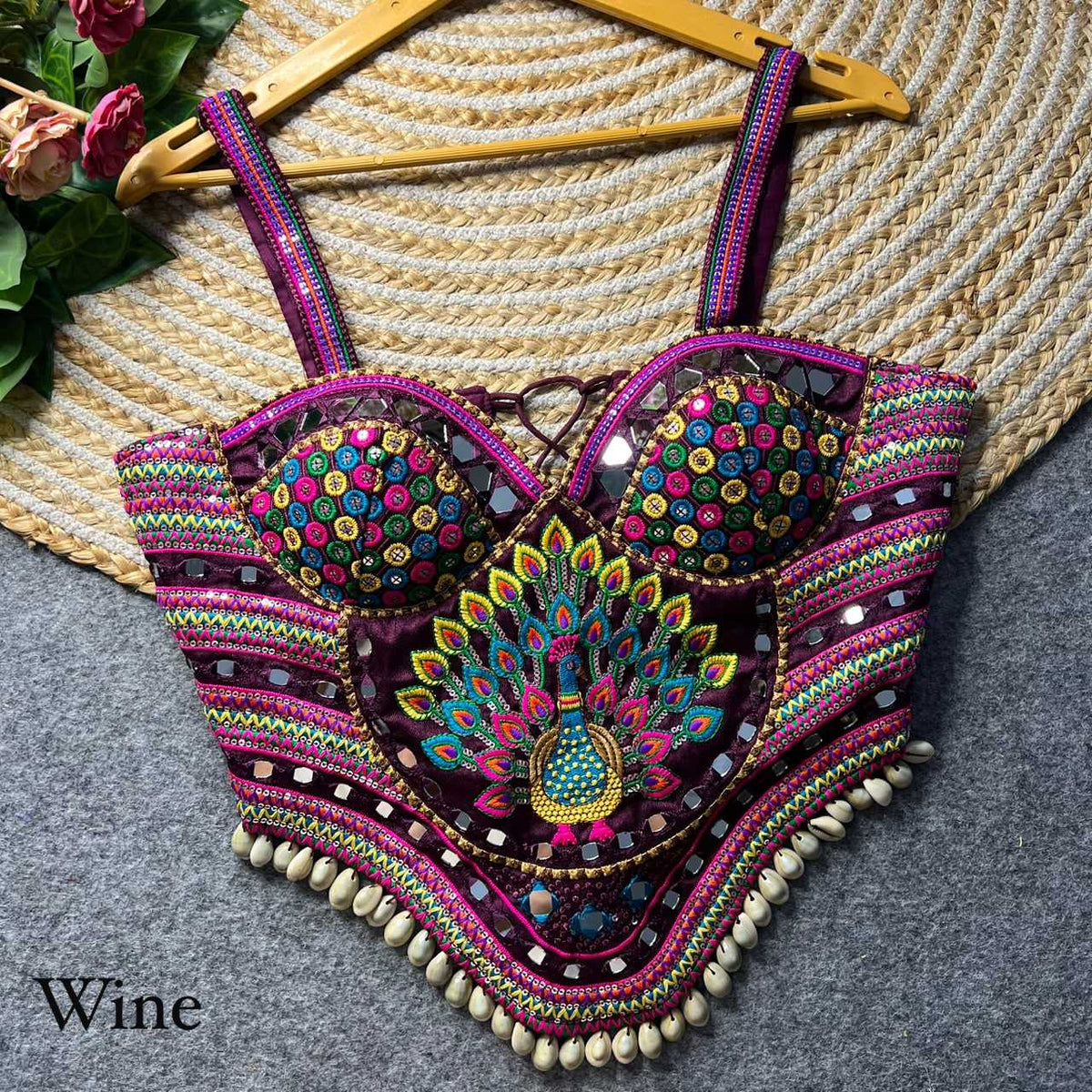 Aarohi Italian Silk Designer Blouse