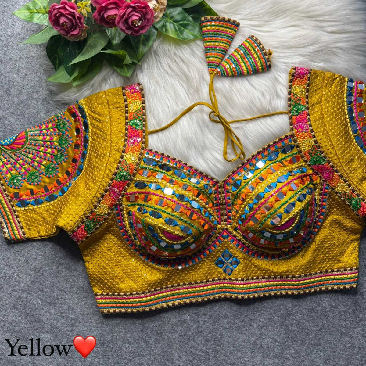 Aditi Italian Silk Designer Blouse