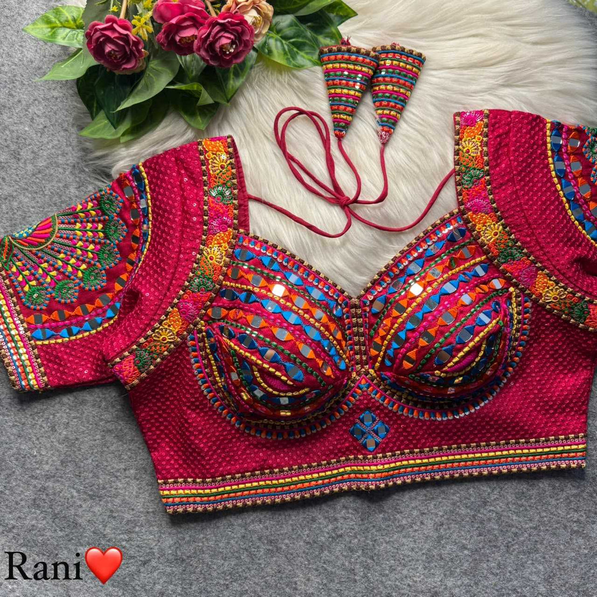 Aditi Italian Silk Designer Blouse
