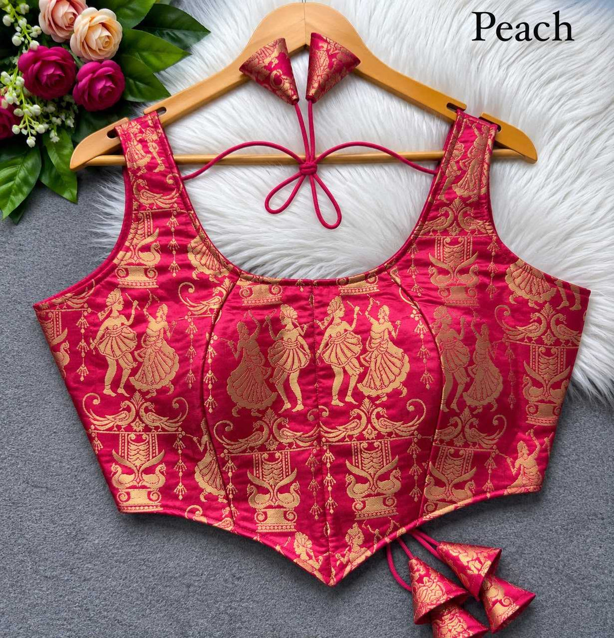 Advika Banarasi Soft Silk Designer Blouse