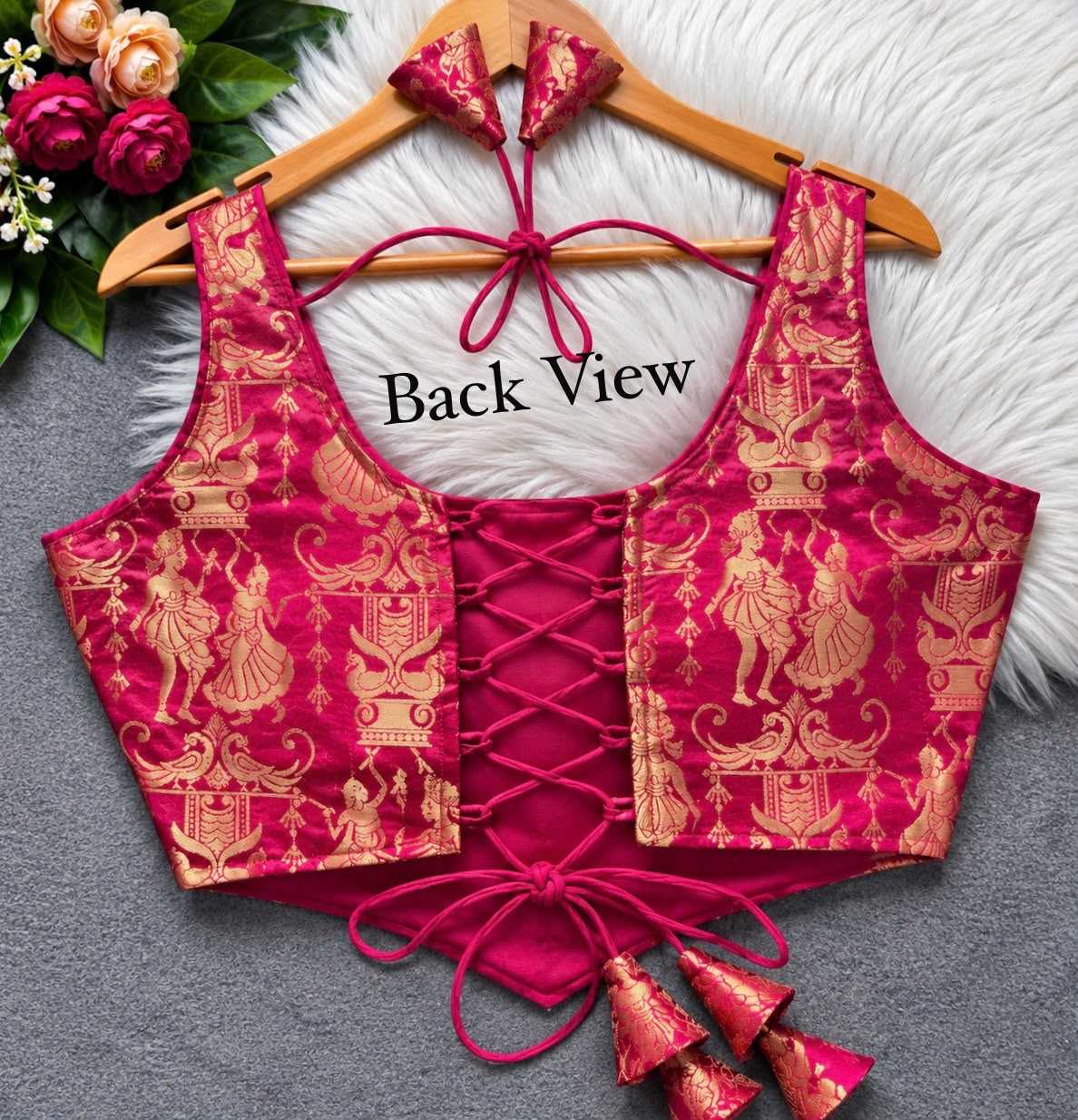 Advika Banarasi Soft Silk Designer Blouse