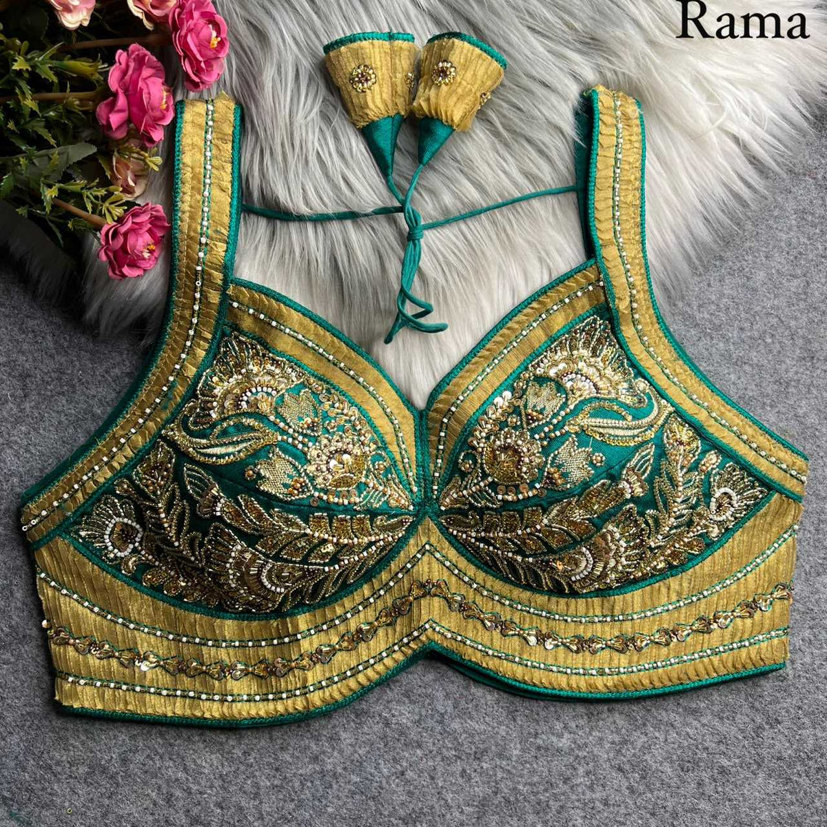Anvi Italian Silk Designer Blouse