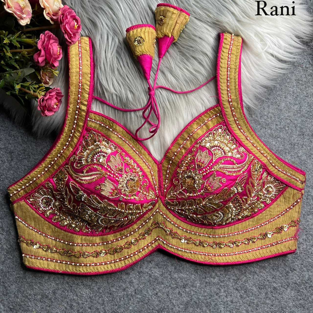 Anvi Italian Silk Designer Blouse