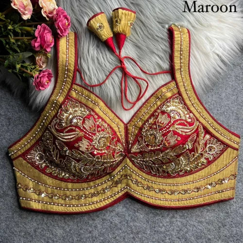 Anvi Italian Silk Designer Blouse