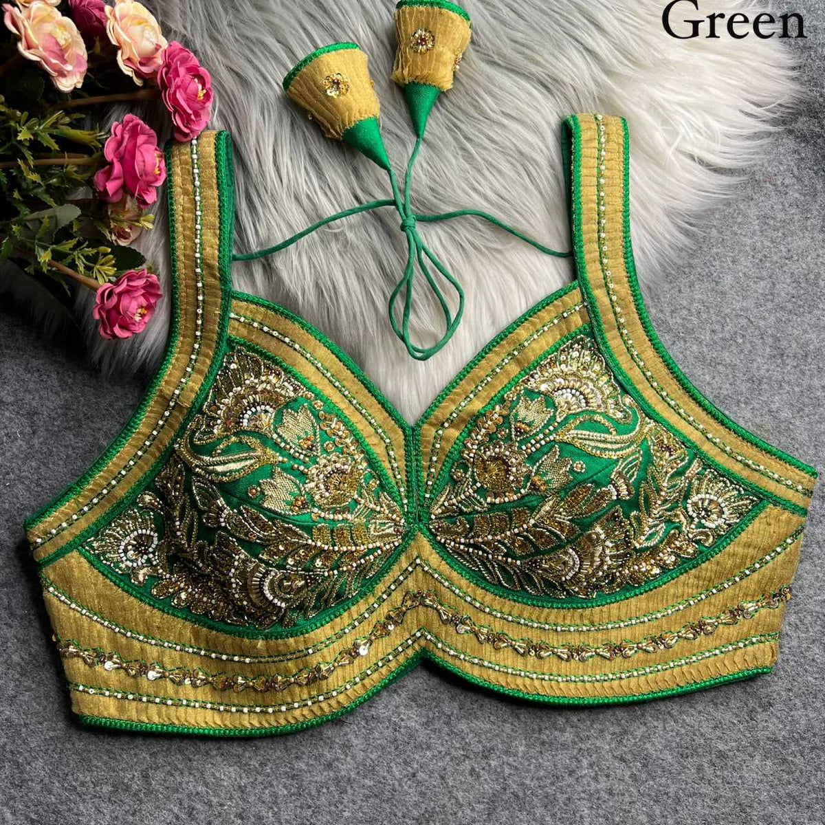 Anvi Italian Silk Designer Blouse