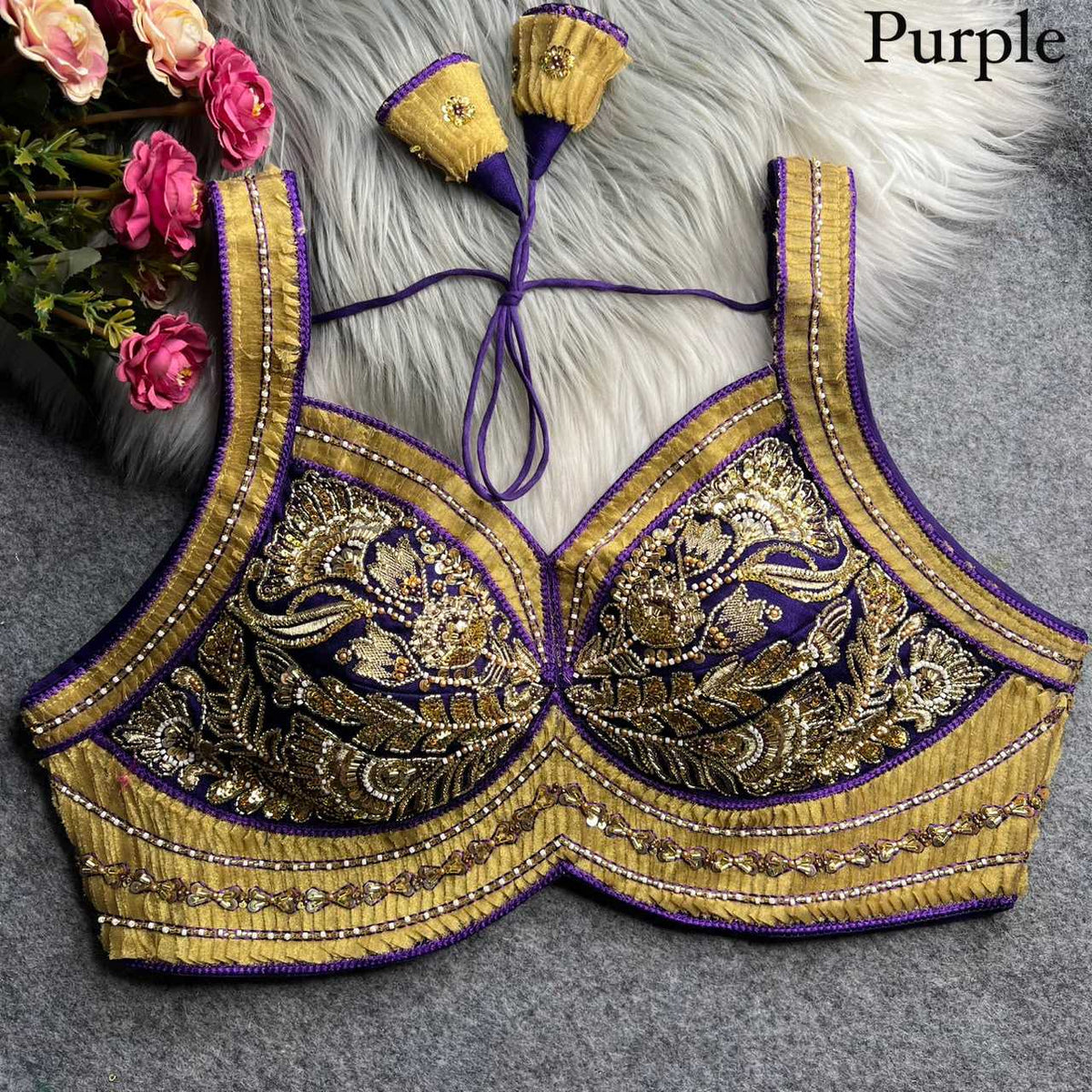 Anvi Italian Silk Designer Blouse