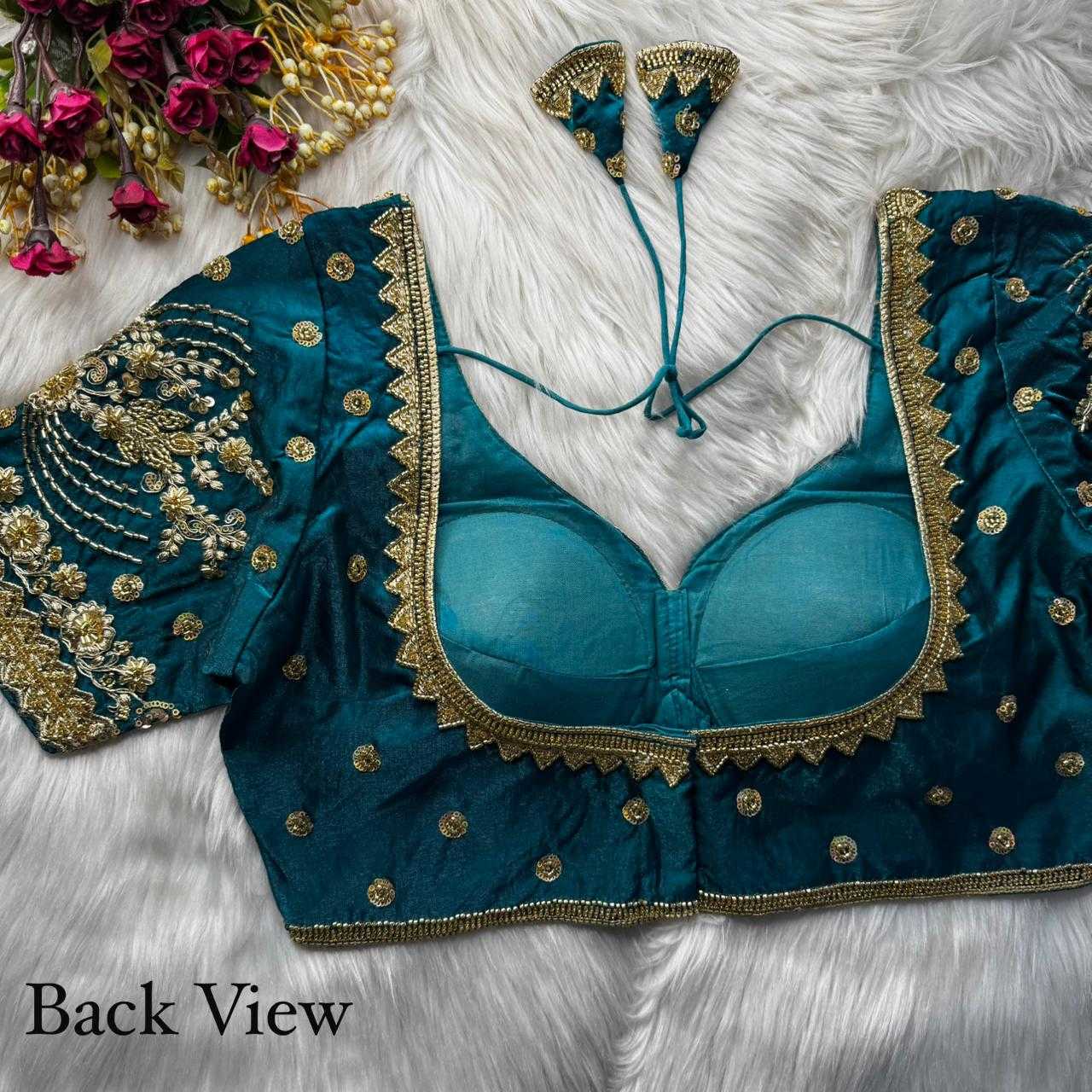 Sequence Embroidery Blouse