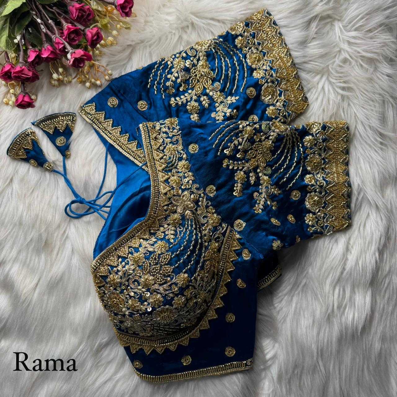 Sequence Embroidery Blouse