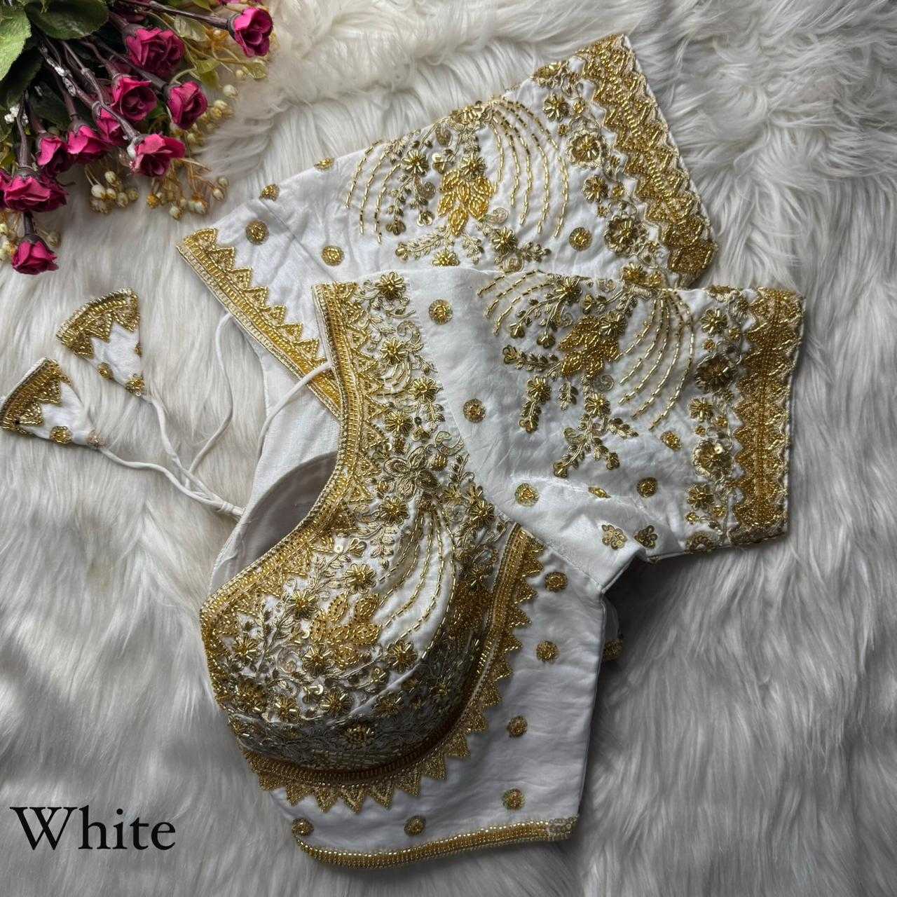 Sequence Embroidery Blouse
