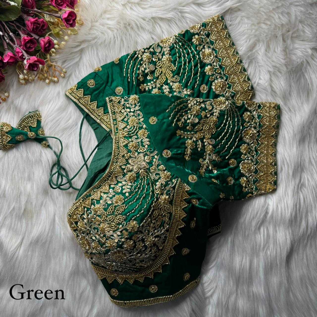 Sequence Embroidery Blouse