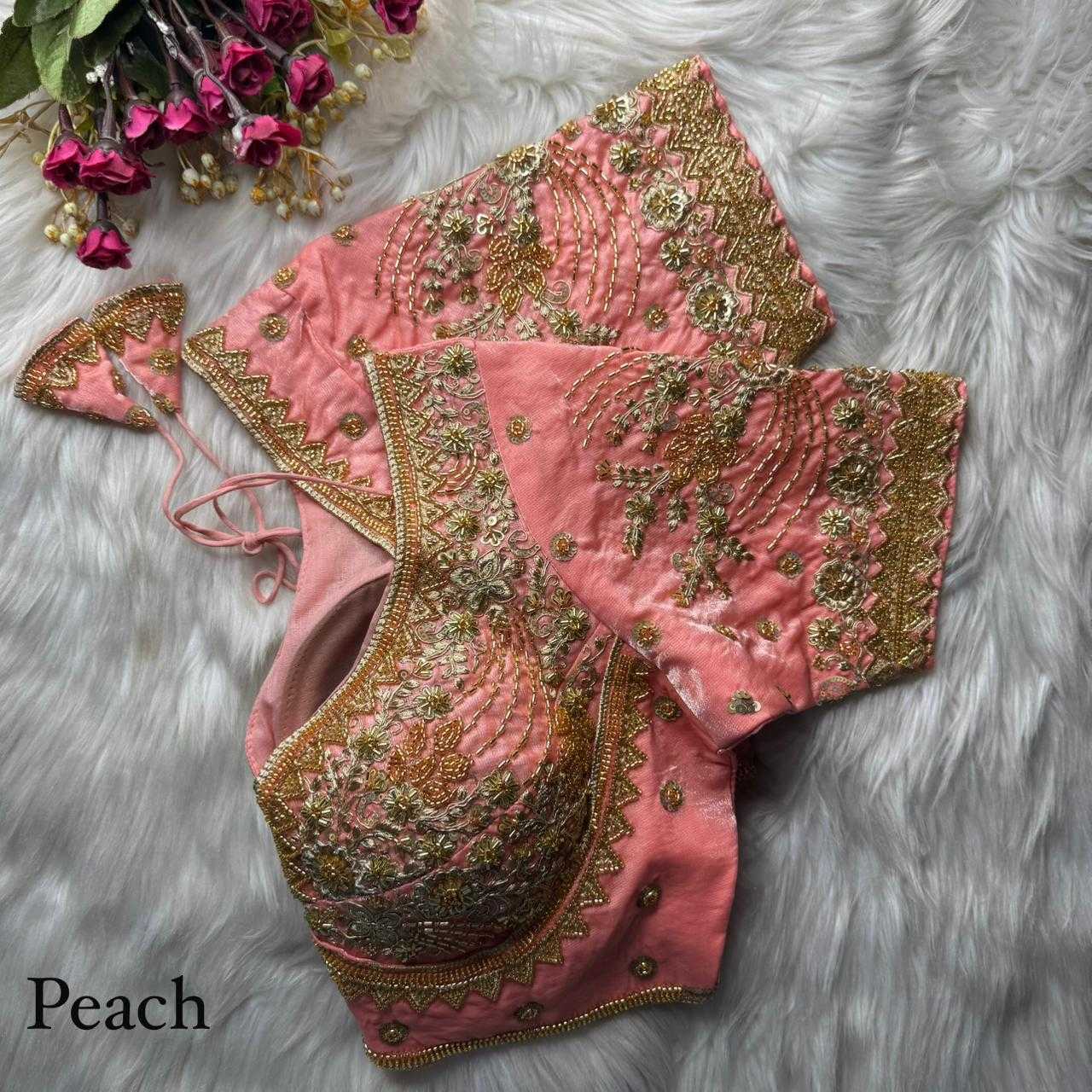 Sequence Embroidery Blouse