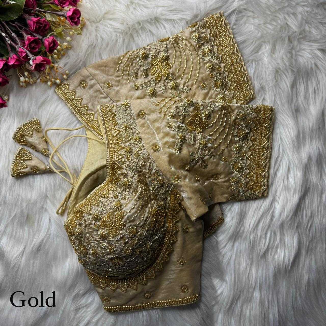 Sequence Embroidery Blouse