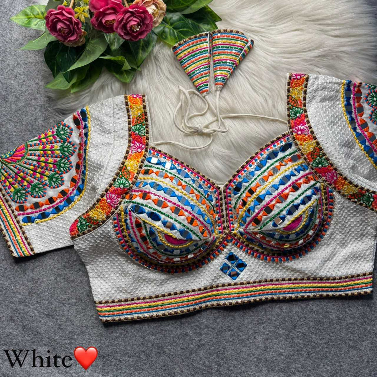 Freshta Italian Silk Designer Blouse