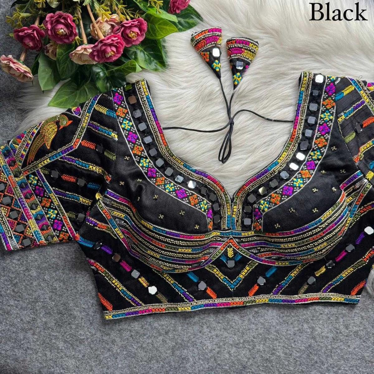Kiara Italian Silk Designer Blouse