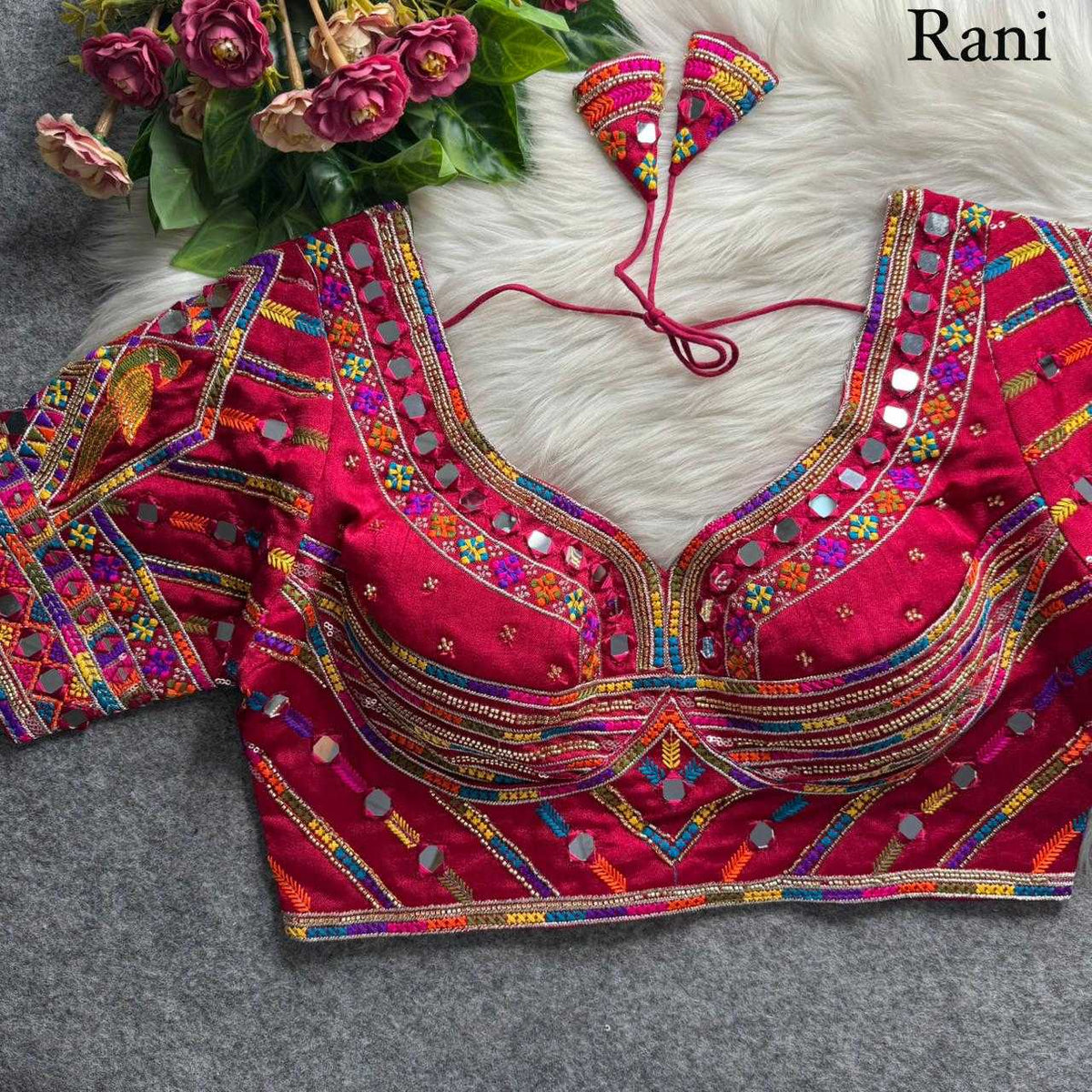 Kiara Italian Silk Designer Blouse