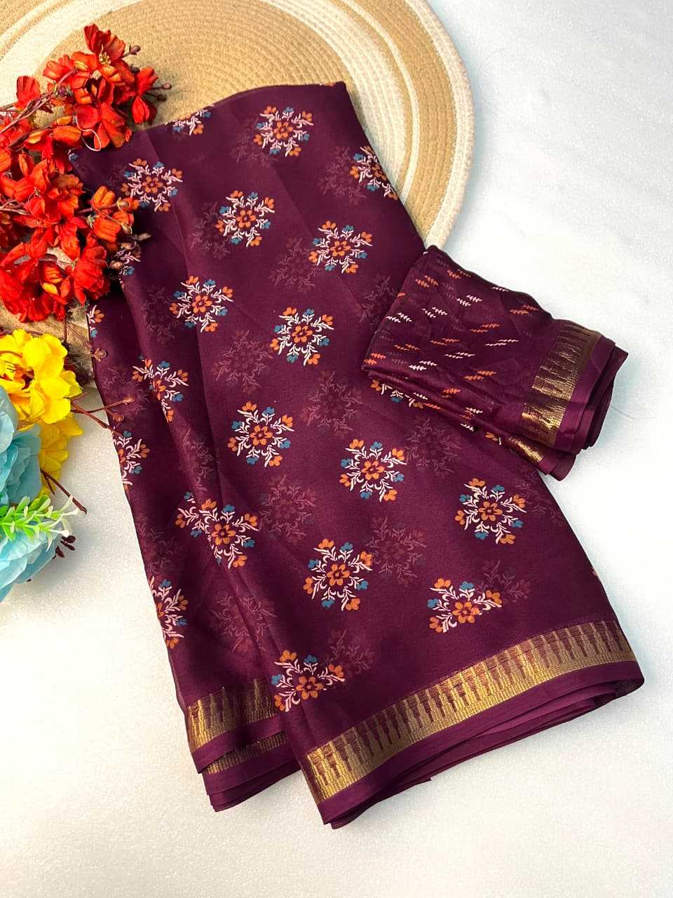 Georgette Party Wear Saree
