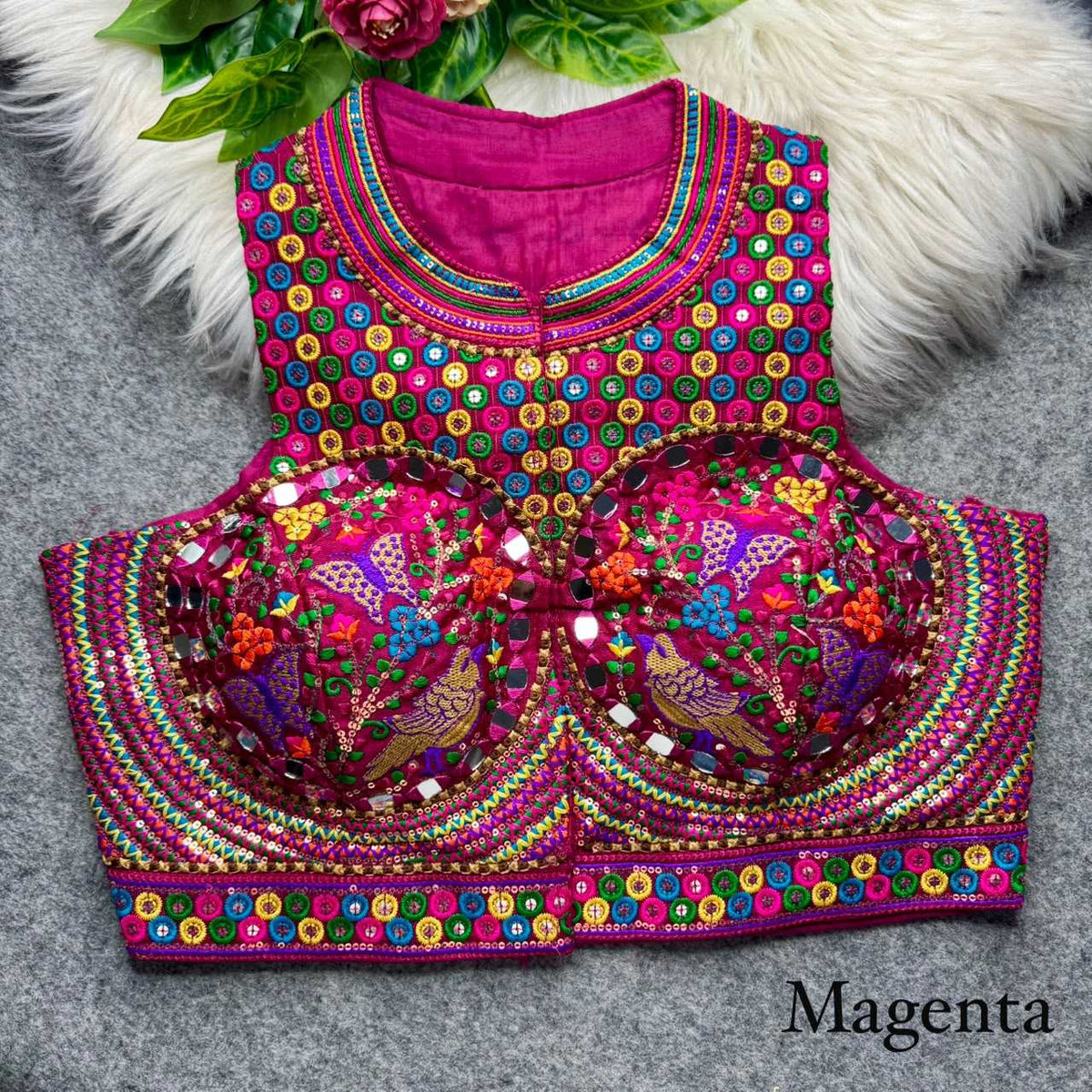 Pakhi Italian Silk Designer Blouse