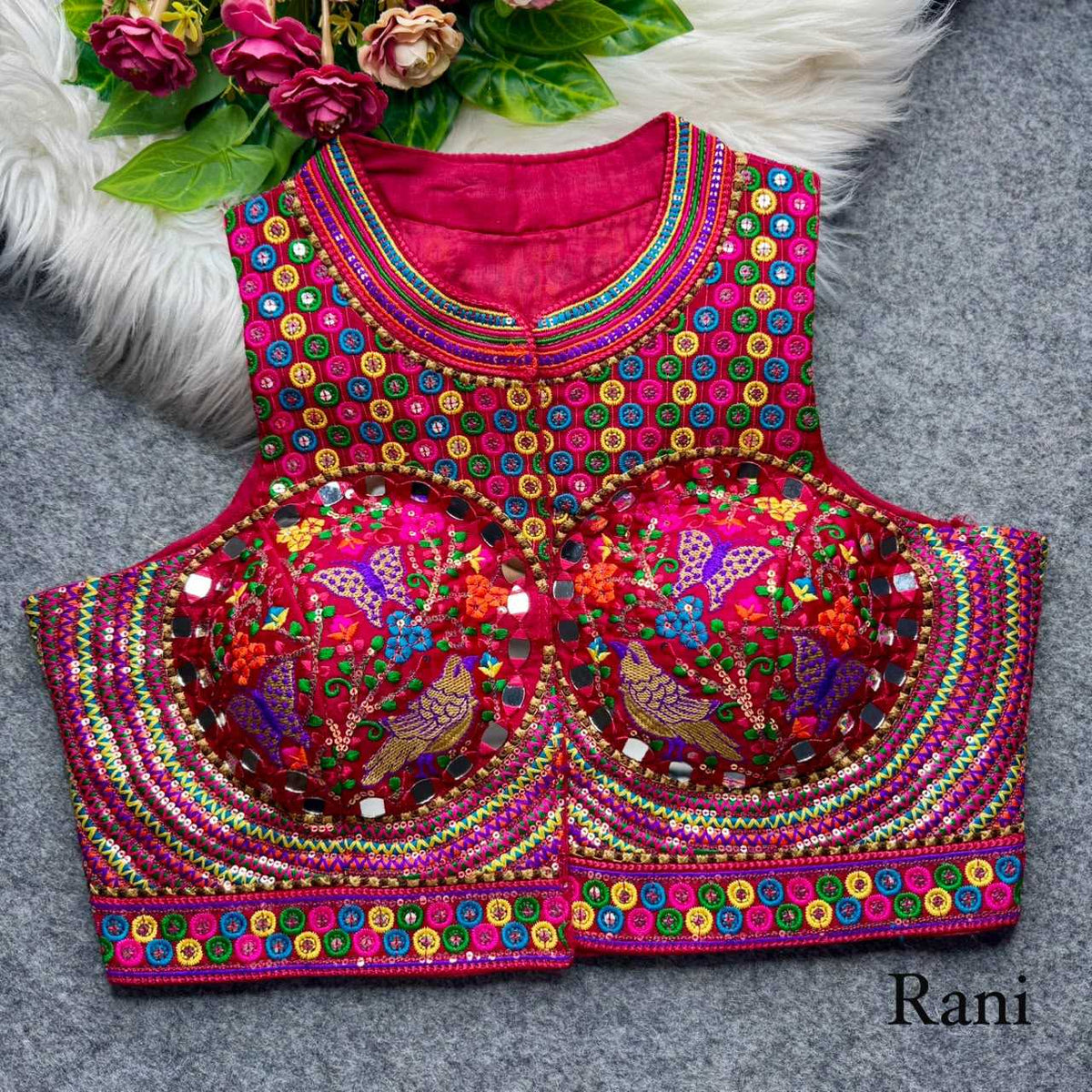 Pakhi Italian Silk Designer Blouse