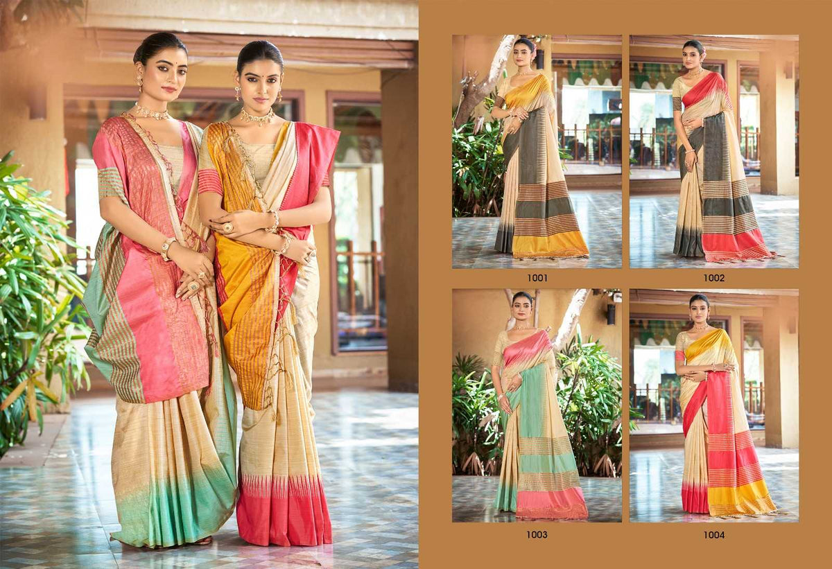 Lavina Slub Silk Traditional Saree