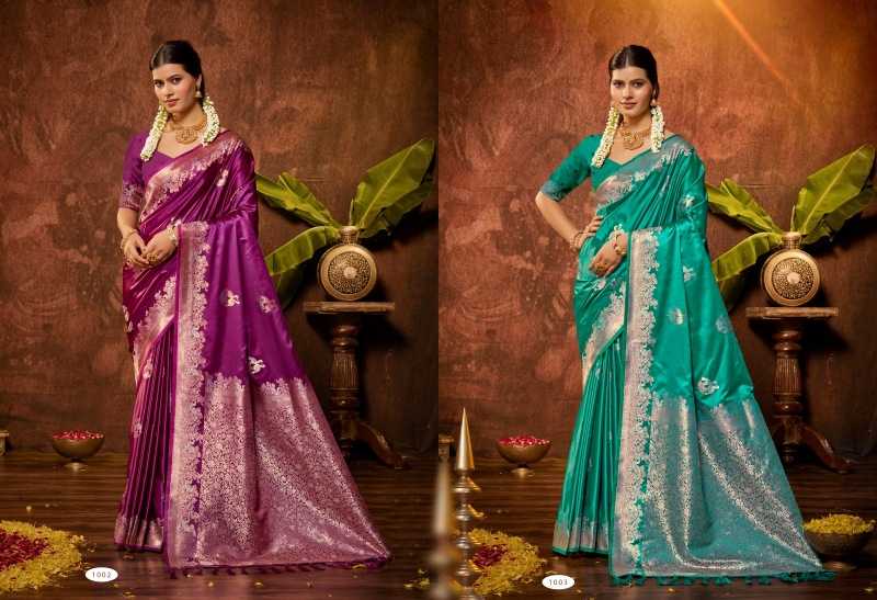 Masru Satan Satin Silk Traditional Saree