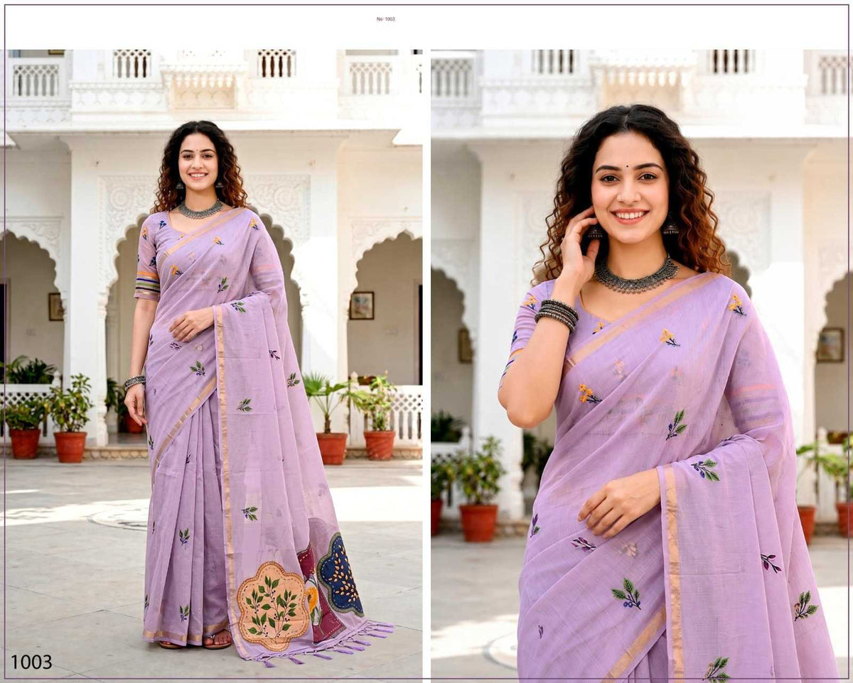 Cotton Fancy Saree