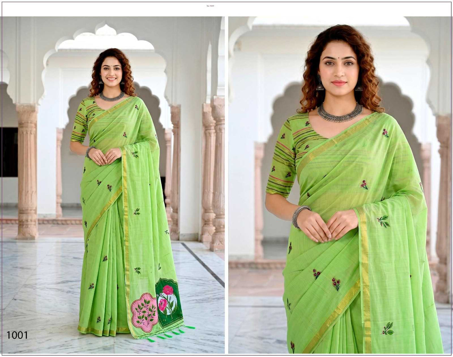 Cotton Fancy Saree