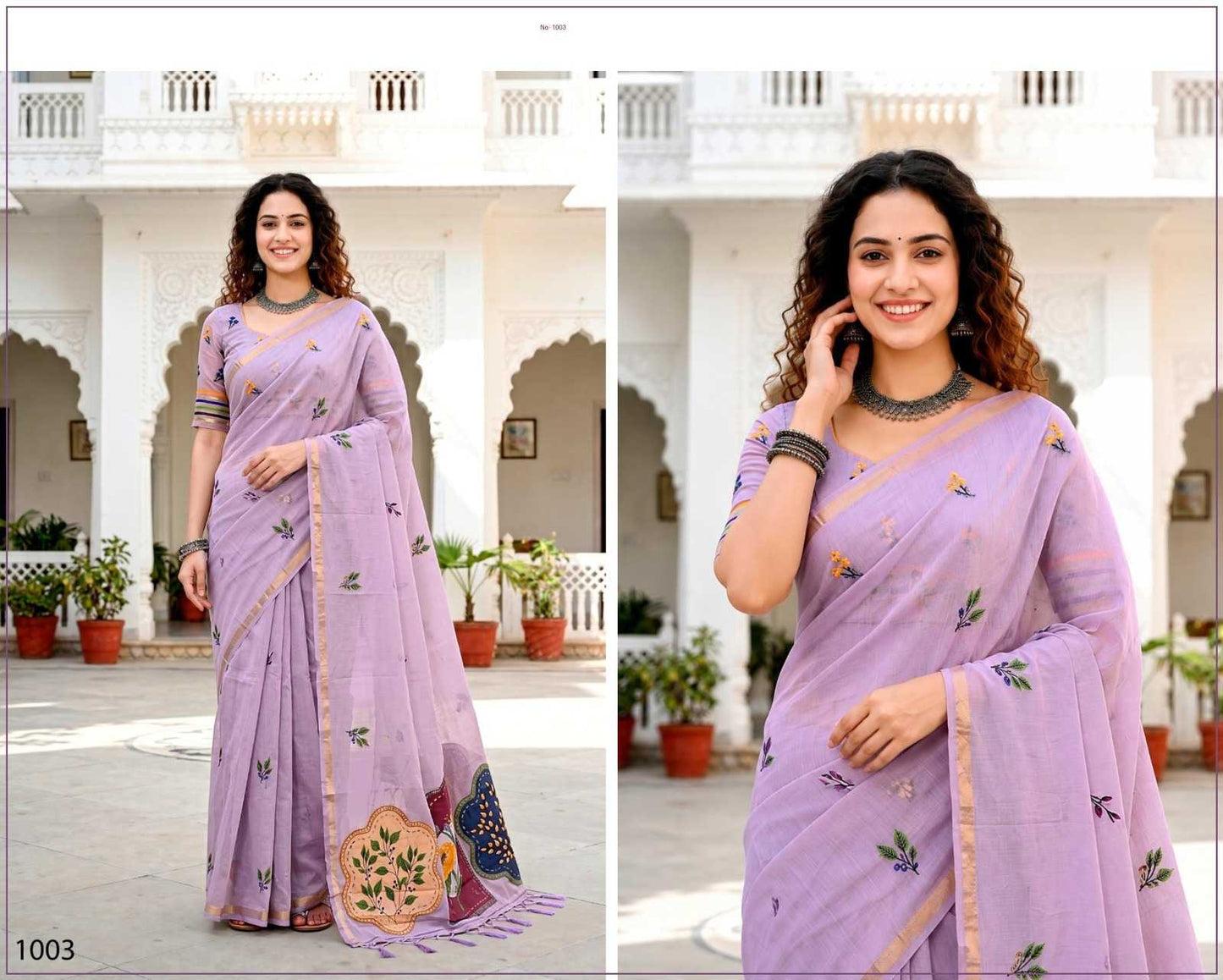 Cotton Fancy Saree