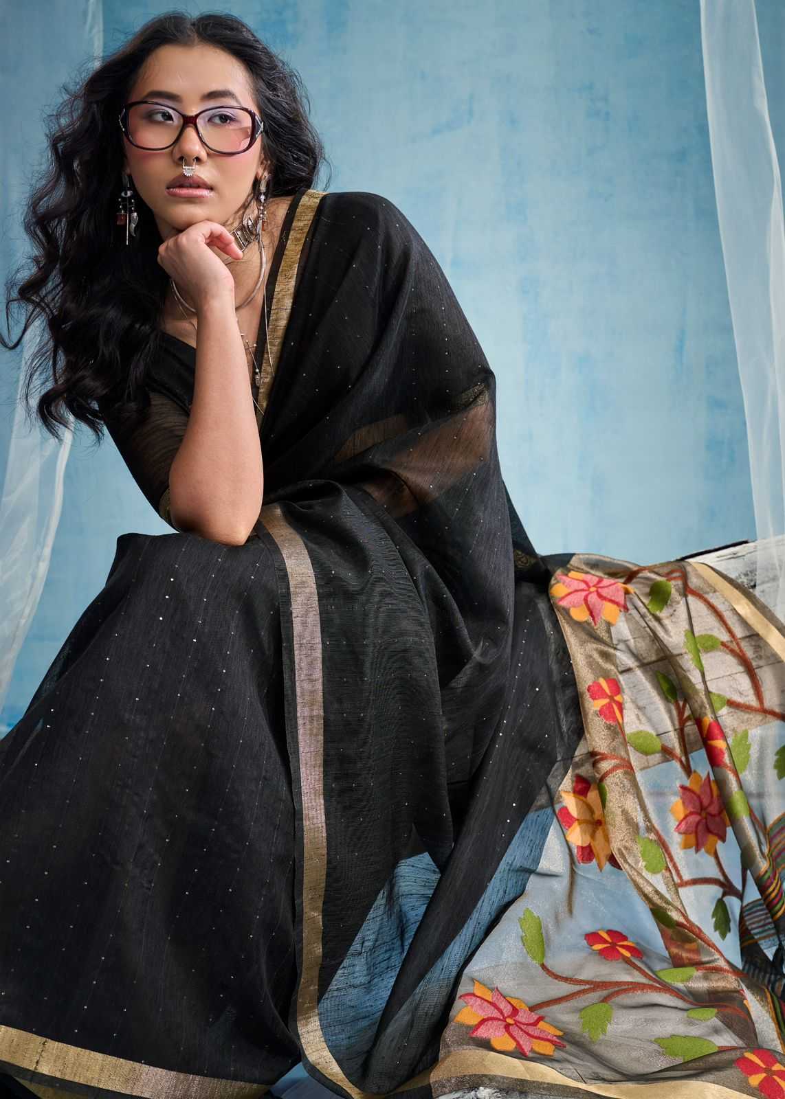 Soft Muga Silk Handloom Saree