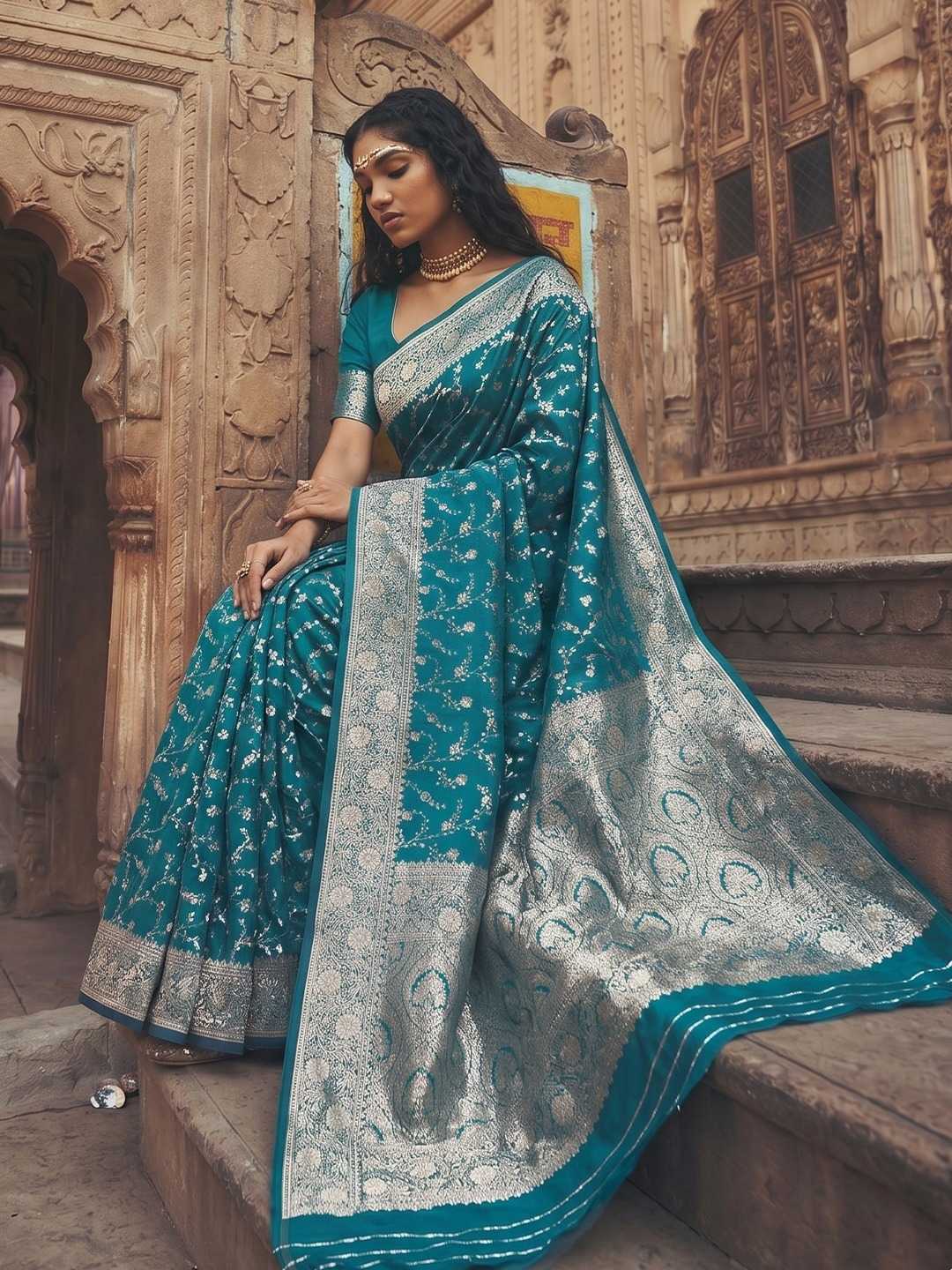 Art Silk Banarasi Saree