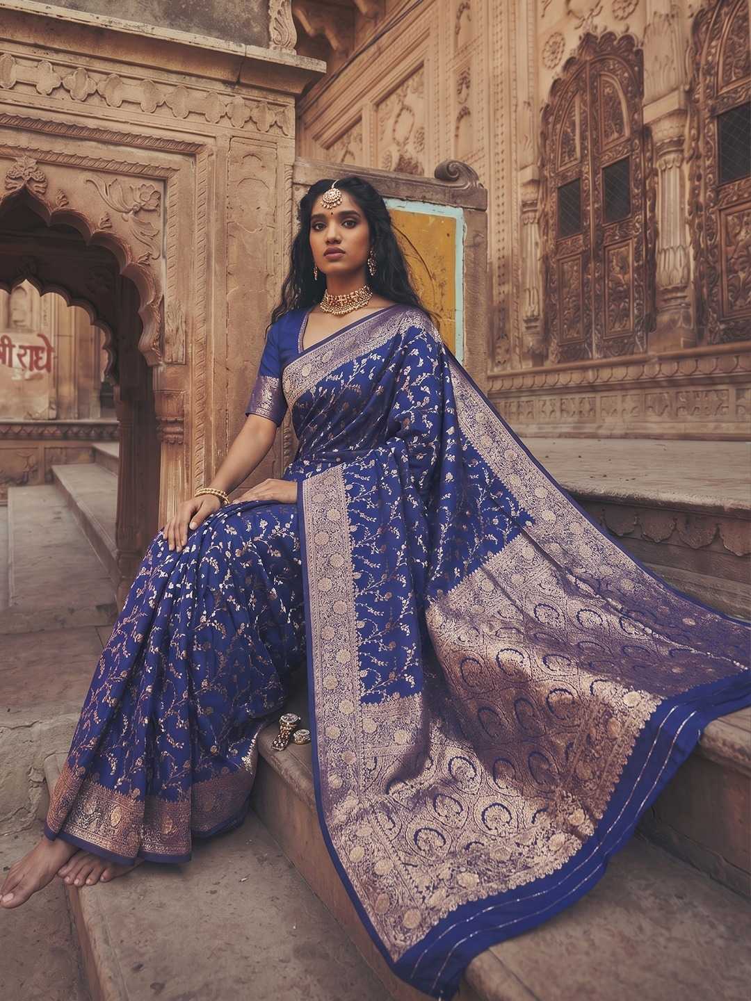 Art Silk Banarasi Saree
