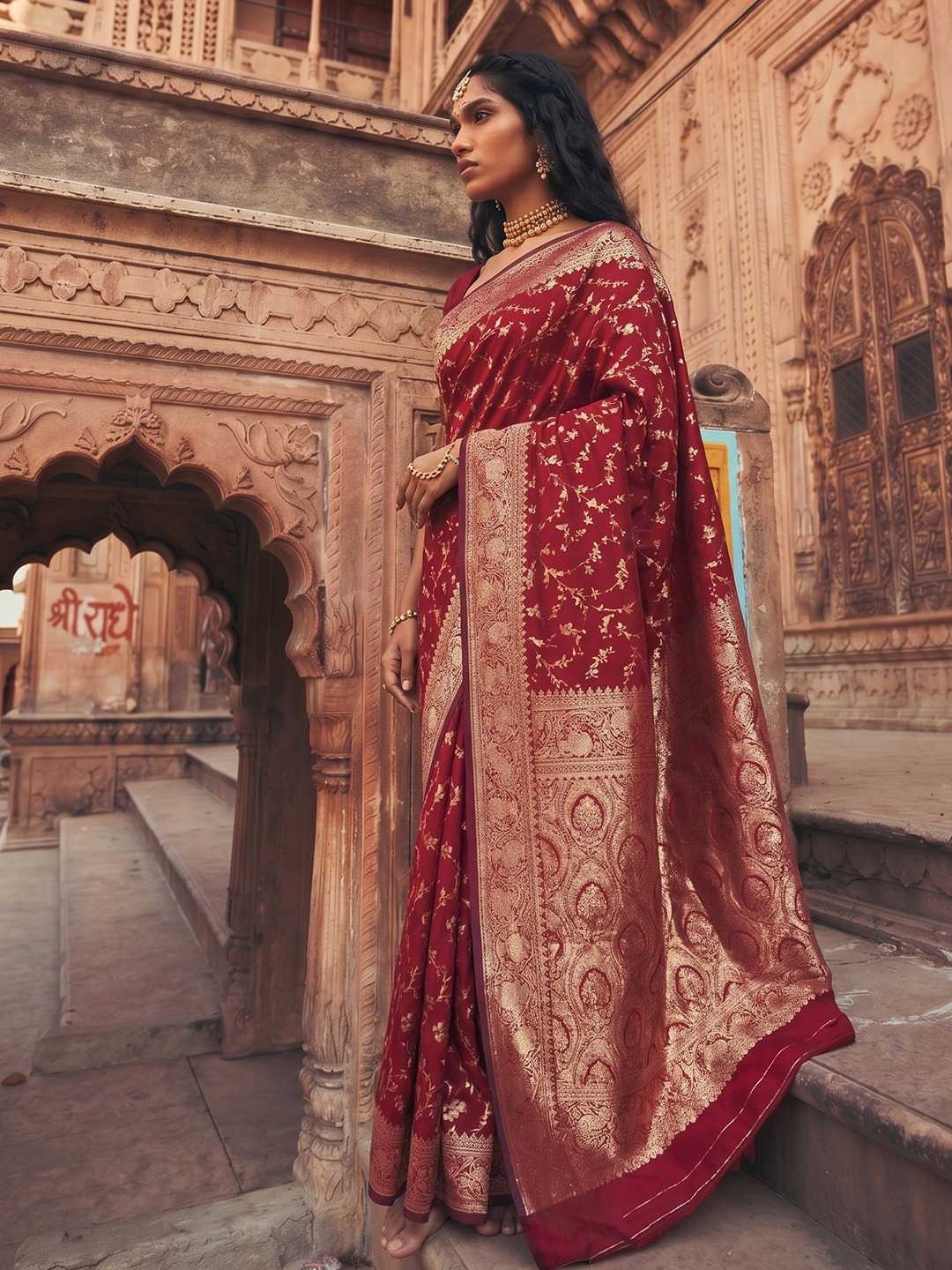 Art Silk Banarasi Saree