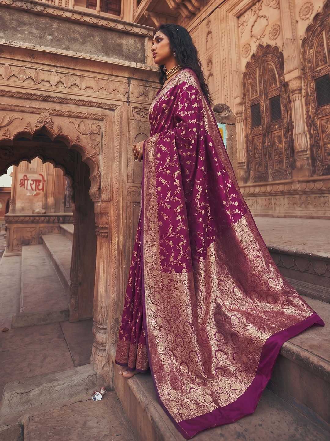Art Silk Banarasi Saree