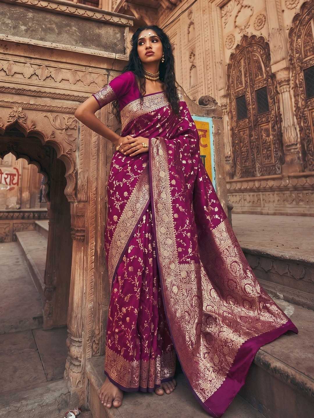 Art Silk Banarasi Saree