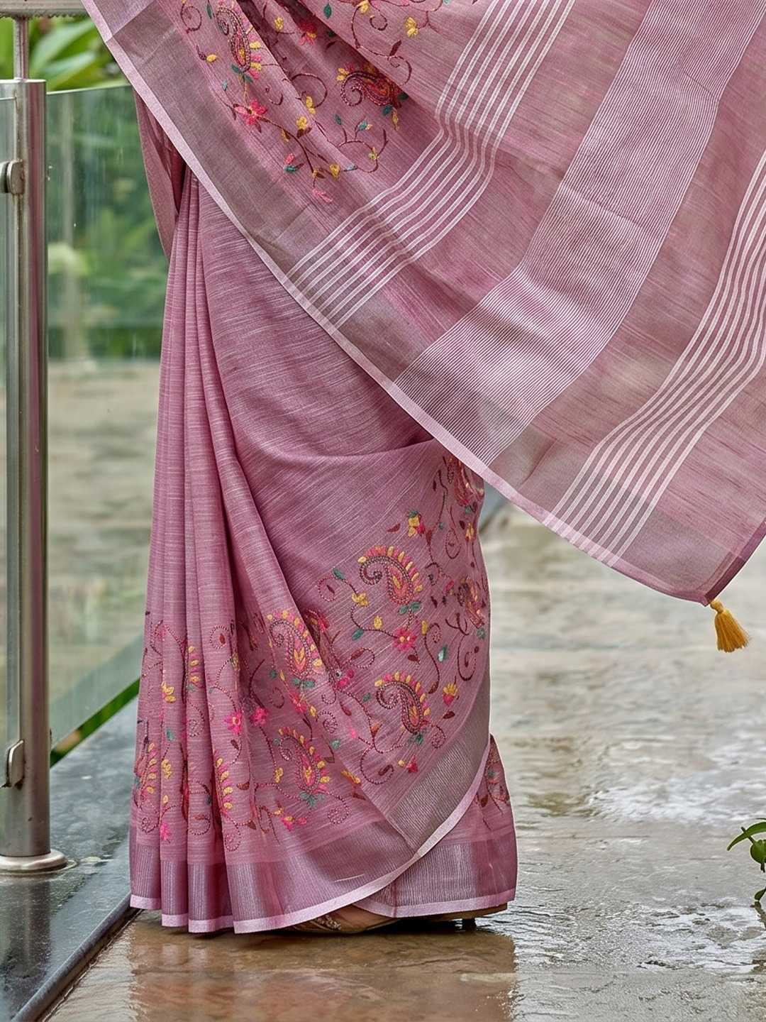 Satin Fancy Saree