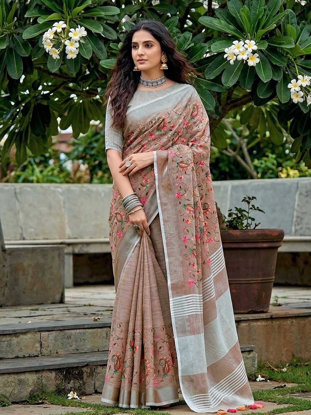Satin Fancy Saree
